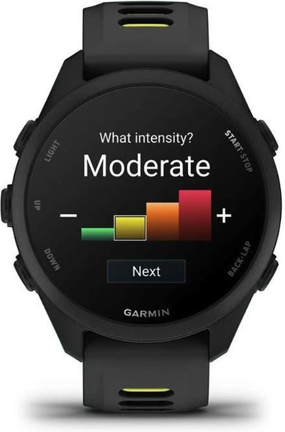 Смарт-часы Garmin Forerunner 170 Black with Black/Amp Yellow Band (010-03920-00) - Фото 4 Смарт-часы Garmin Forerunner 170 Black with Black/Amp Yellow Band (010-03920-00) - зображення 4