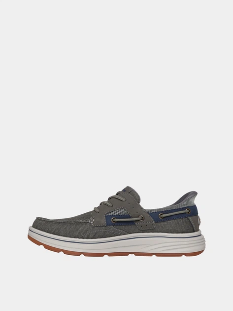 Мокасини Skechers 10744548 Сірий 42 KM5772 - Фото 2 Мокасини Skechers 10744548 Сірий 42 KM5772 - зображення 2