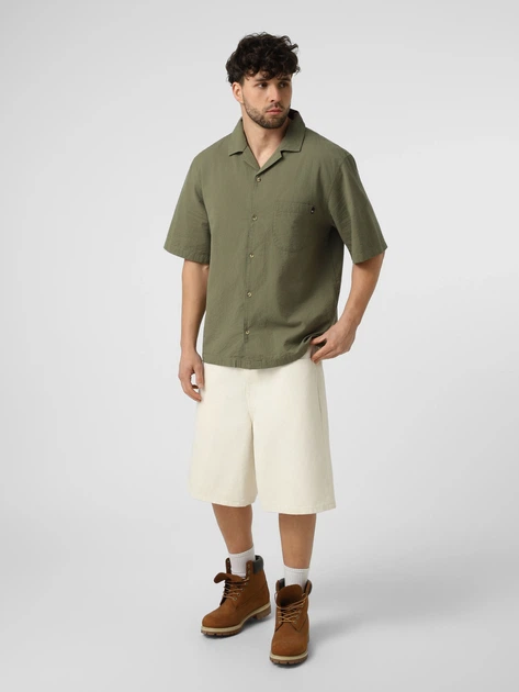 Сорочка класична Timberland 10864408 Хакі L TH8046 - Фото 2 Сорочка класична Timberland 10864408 Хакі L TH8046 - зображення 2
