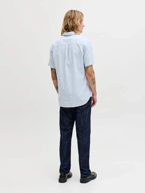 Рубашка повседневная JACK & JONES 11264550 Голубой M JNJ898 - Фото 6 Рубашка повседневная JACK & JONES 11264550 Голубой M JNJ898 - изображение 6