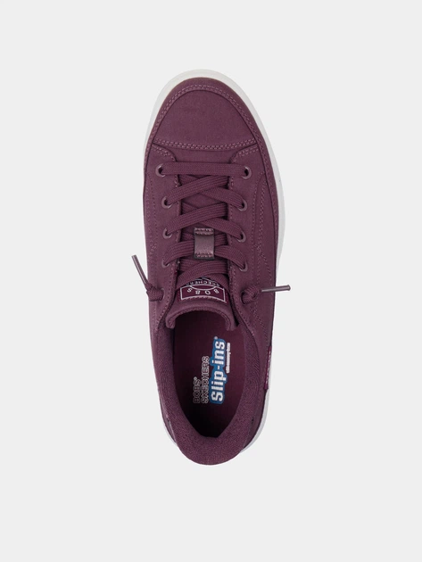 Кеди низькі Skechers 10699990 Бордовий 38 KW9575 - зображення 4