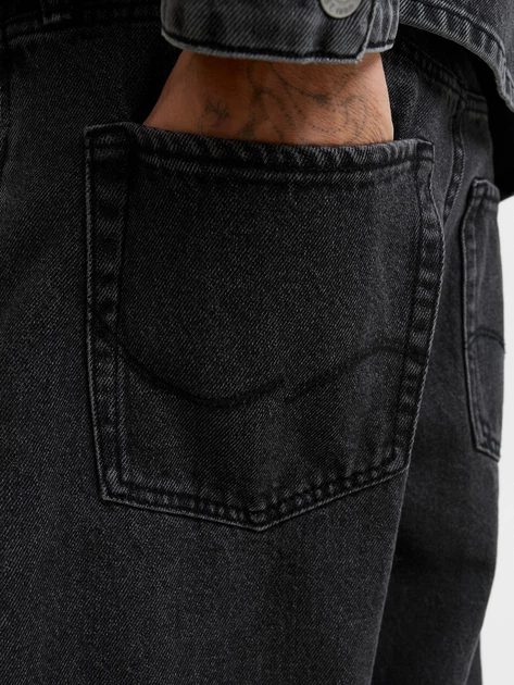 Широкие джинсы JACK & JONES 10997056 Чёрный 32/30 JNJ837 - изображение 5