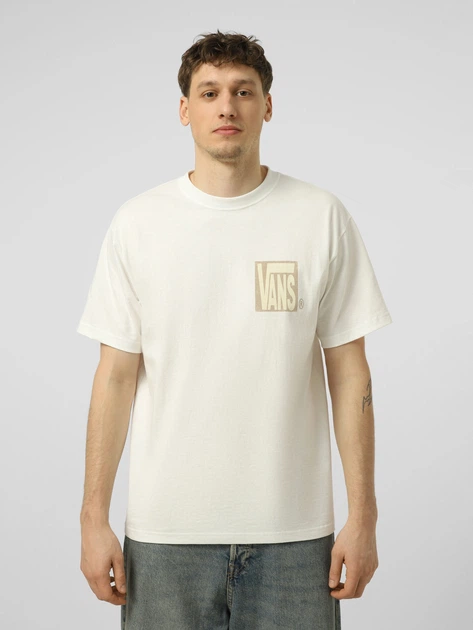 Футболка Vans 10959677 Белый XS V4993 - Фото 1 Футболка Vans 10959677 Белый XS V4993 - изображение 1