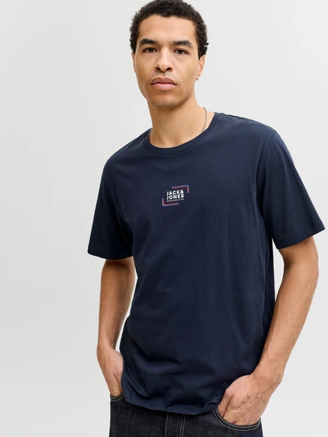 Футболка JACK & JONES 10996908 Тёмно-синий XXL JNJ815 - Фото 3 Футболка JACK & JONES 10996908 Тёмно-синий XXL JNJ815 - изображение 3