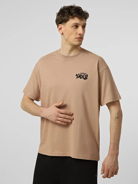 Футболка Vans 10989698 Бежевый XL V5029 - Фото 1 Футболка Vans 10989698 Бежевый XL V5029 - изображение 1