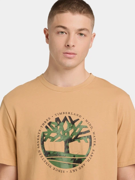 Футболка Timberland 10864767 Жёлтый S TH8115 - изображение 3
