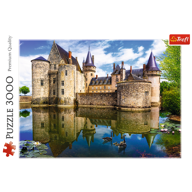 Puzzle Trefl Zamek Scully-sour-Loire Francja 3000 elementów (5900511330755) - Zdjęcie 3 Puzzle Trefl Zamek Scully-sour-Loire Francja 3000 elementów (5900511330755) - obraz 3