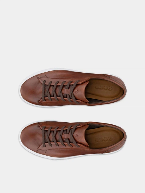 Кеды низкие ECCO 10196433 Коричневый 41 ZM6322 - Фото 5 Кеды низкие ECCO 10196433 Коричневый 41 ZM6322 - изображение 5