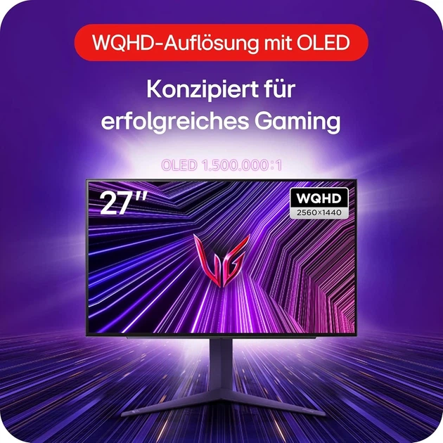 Игровой монитор 27'' LG Electronics 27GS93QE-B OLED 240 Гц (102239086) - Уценка - изображение 3