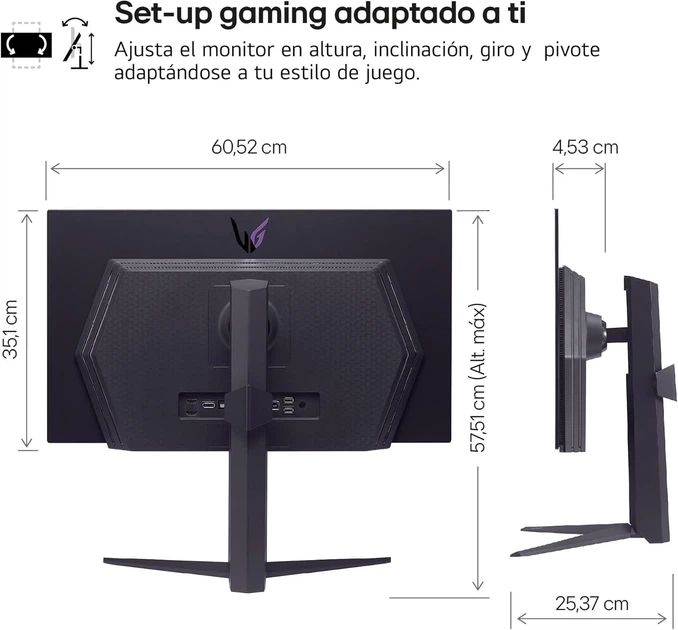 Игровой монитор 27'' LG Electronics 27GS93QE-B OLED 240 Гц (102239086) - Уценка - изображение 9