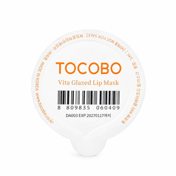 Маска для губ TOCOBO Vita Glazed Lip Mask Blister с эффектом глазури 2 мл - изображение 4