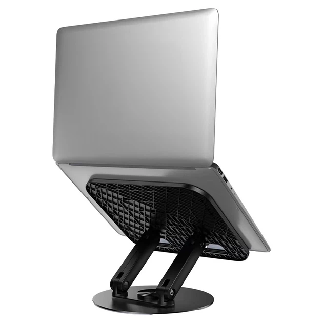 Подставка для ноутбука и планшета HOCO HD14 Hope notebook stand регулируемая настольная до 16" складной металлический Черный - изображение 5