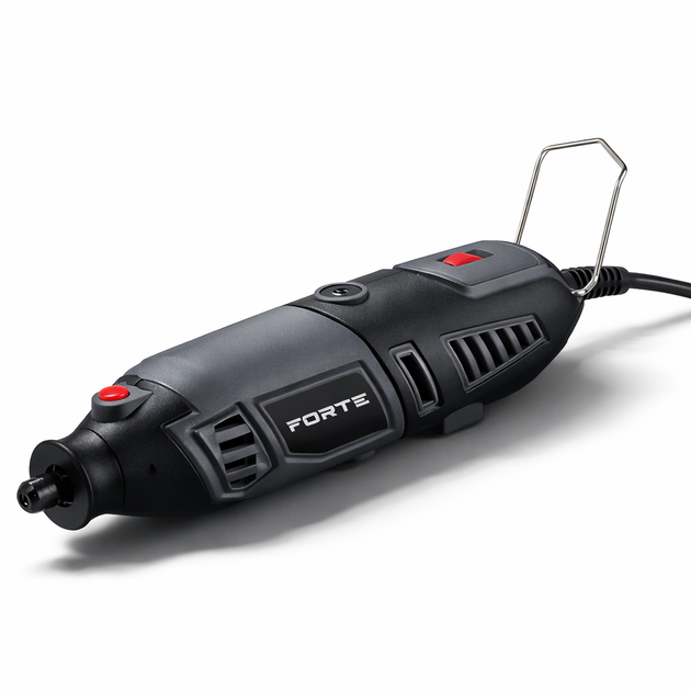 Прямая шлифовальная машина мини шлифмашина электрический FORTE MG 17218 гравер для сверления гравировки шлифования в кейсе с комплектом аксессуаров 218 шт 170 Вт регулировка скорости 32 000 об/мин - Фото 2 Прямая шлифовальная машина мини шлифмашина электрический FORTE MG 17218 гравер для сверления гравировки шлифования в кейсе с комплектом аксессуаров 218 шт 170 Вт регулировка скорости 32 000 об/мин - изображение 2