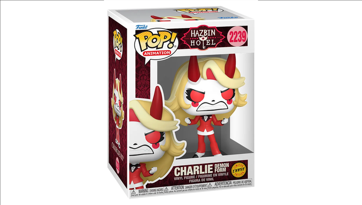Фігурка FUNKO POP! Готель Хазбін Чарлі Hazbin Hotel Charlie Morningstar Chase 117mm 2239 90415 - зображення 2