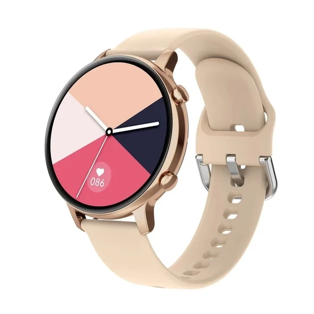 Смарт-годинник RDFit S33 Gold 1.28" IPS, Bluetooth-дзвінки, SpO₂, пульсометр, IP-захист, для Android та iPhone - зображення 2
