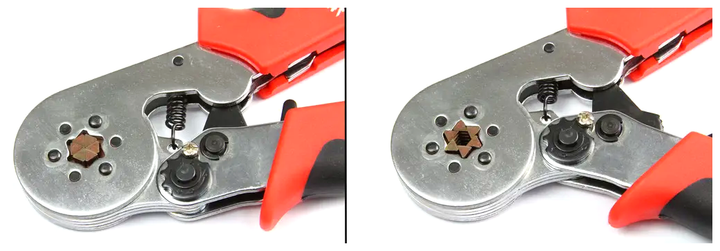 Клещи обжимные ручные 0,25-6 мм² для коннекторов MAR-POL LS-1959 - зображення 2