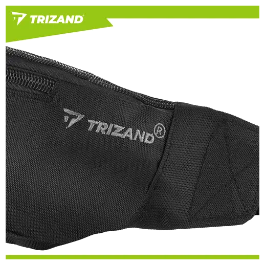 Спортивная сумка бананка 2 л для активного отдыха черный Trizand LS-1855 - изображение 9