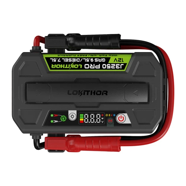 Пускозарядное устройство Lokithor J3250 Pro 74.24Wh 3250A (J3250 PRO) - Фото 2 Пускозарядное устройство Lokithor J3250 Pro 74.24Wh 3250A (J3250 PRO) - изображение 2