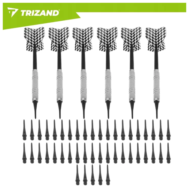 Электронный щит для дартса 27 игр 243 варианта для дома Trizand LS-0504 - изображение 8