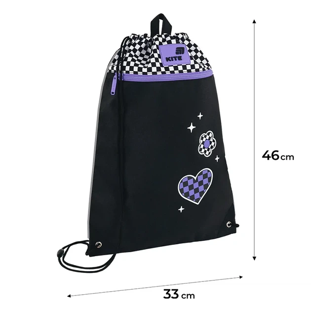 Школьный набор Kite Education Flower Power SET_K26-771S-2 (рюкзак, пенал, сумка) - Фото 7 Школьный набор Kite Education Flower Power SET_K26-771S-2 (рюкзак, пенал, сумка) - изображение 7