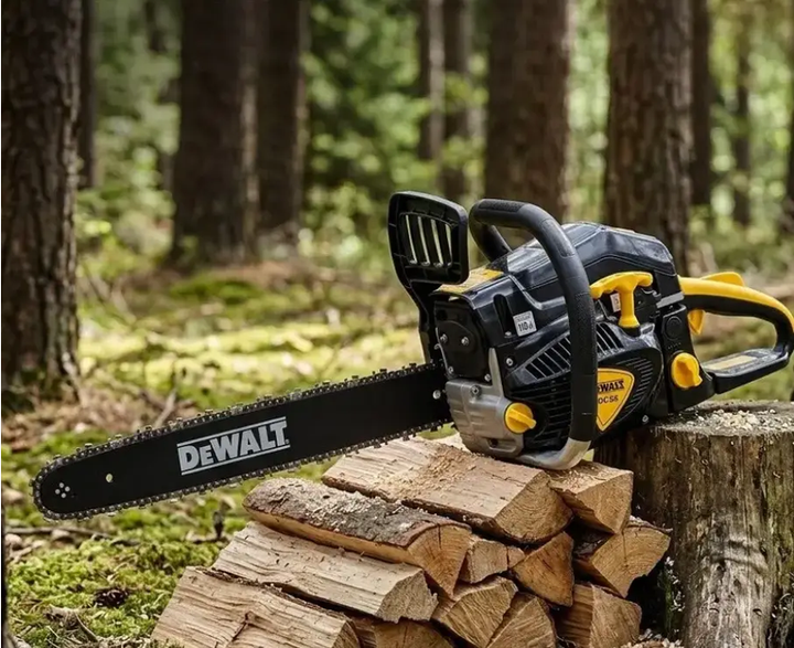 Пила ланцюгова DeWalt 4.5 кВт Бензинова пила 52 см3 - зображення 4