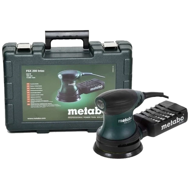 Ексцентрикова шліфмашина Metabo FSX 200 Intec (609225500) - Фото 1 Ексцентрикова шліфмашина Metabo FSX 200 Intec (609225500) - зображення 1