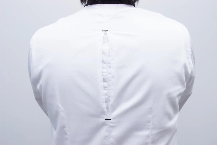 Китель повара черно-белый мужской 44 - Фото 7 Китель повара черно-белый мужской 44 - изображение 7