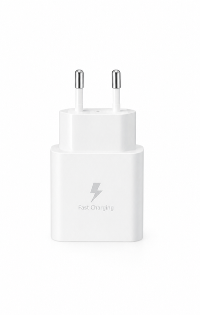 Сетевое зарядное устройство для Samsung 15W PD USB Type-C Fast Charging, быстрая зарядка, белое - Фото 2 Сетевое зарядное устройство для Samsung 15W PD USB Type-C Fast Charging, быстрая зарядка, белое - изображение 2
