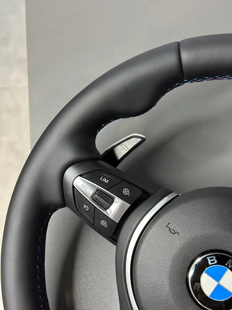 Шкіряне M Кермо Руль М3 стиль BMW F series F20 F21 F22 F23 F30 F31 F32 F33 F36 X3 F25 F26 F15 F16 - зображення 10