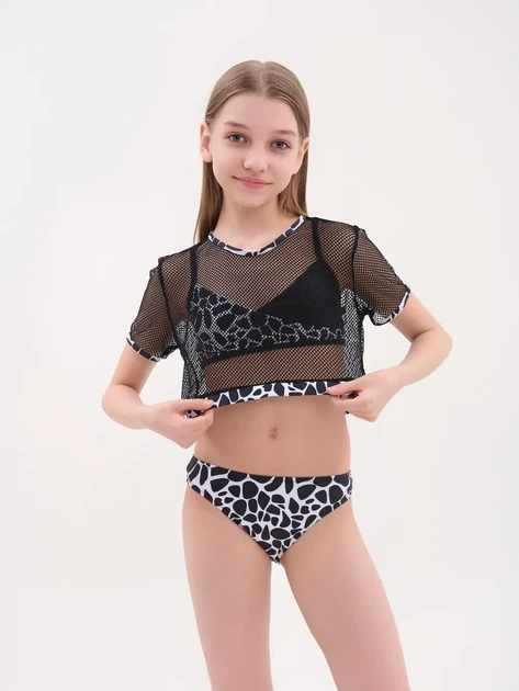 Комплект для купания для девочек и подростков Fuba 333672 черный 38 (12-14 лет) бедра 80-83 см 146-152 см - Фото 9 Комплект для купания для девочек и подростков Fuba 333672 черный 38 (12-14 лет) бедра 80-83 см 146-152 см - изображение 9