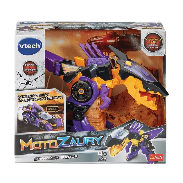 Figurka Vtech Motozaury Spinozaur Brutor 25 cm (5900511619430) - obraz 2