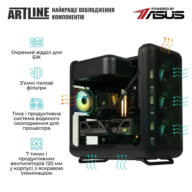 Комп`ютер ARTLINE Gaming X50 (X50V219Win) - изображение 5