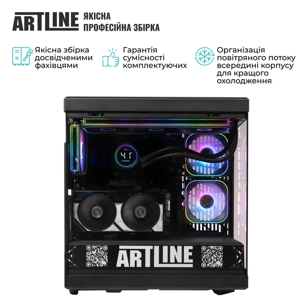 Комп`ютер ARTLINE Gaming Y40Black (Y40BlackV08) - изображение 9