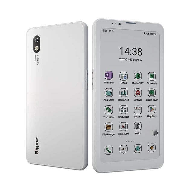Електронна книга Bigme HiBreak Plus Color 6.13" E Ink Kaleido 3, Android 14, 4/64 ГБ, 4G, Dual SIM, Wi-Fi - Вітринний зразок - Уценка - Фото 1 Електронна книга Bigme HiBreak Plus Color 6.13" E Ink Kaleido 3, Android 14, 4/64 ГБ, 4G, Dual SIM, Wi-Fi - Вітринний зразок - Уценка - изображение 1