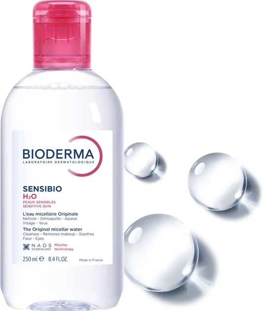 Мицеллярный лосьон Bioderma Sensibio 250 мл (3701129812068) - Фото 2 Мицеллярный лосьон Bioderma Sensibio 250 мл (3701129812068) - изображение 2