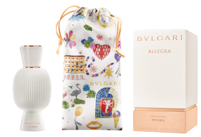 Woda perfumowana damska Bvlgari Allegra Magnifying Myrrh 40 ml (783320415517) - Zdjęcie 2 Woda perfumowana damska Bvlgari Allegra Magnifying Myrrh 40 ml (783320415517) - obraz 2