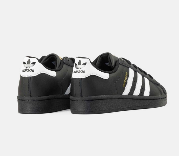 Женские кроссовки с вишивкой Adidas Superstar черные 39 - Фото 5 Женские кроссовки с вишивкой Adidas Superstar черные 39 - изображение 5