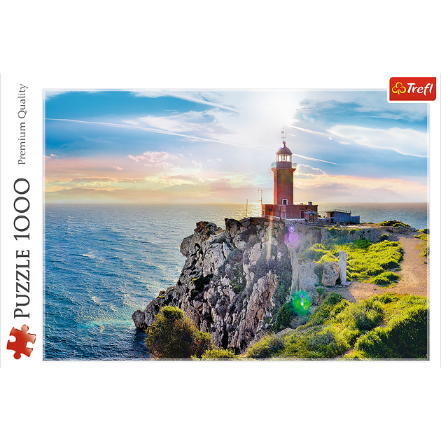Puzzle Trefl Latarnia morska w Melagava, Grecja 1000 elementów (10436) - obraz 3