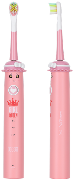 Електрична зубна щітка Teesa Sonic Junior Girl (TSA8006) - зображення 2