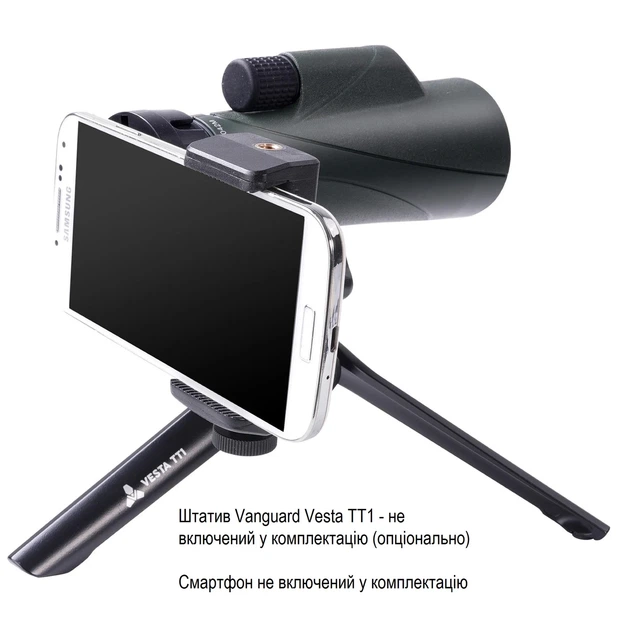 Монокуляр Vanguard VEO HD2 10x42 WP карбон чорний - зображення 10