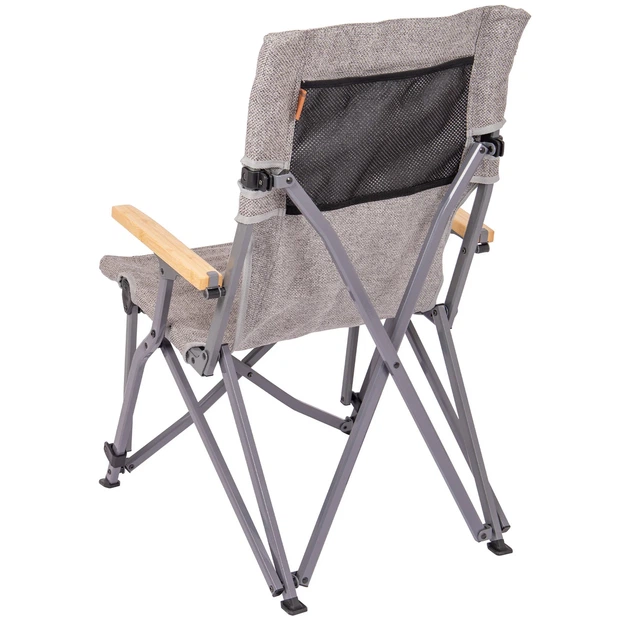 Крісло розкладне Bo-Camp Chelsea Grey 92х20х15 см алюміній сіре - Фото 5 Крісло розкладне Bo-Camp Chelsea Grey 92х20х15 см алюміній сіре - зображення 5