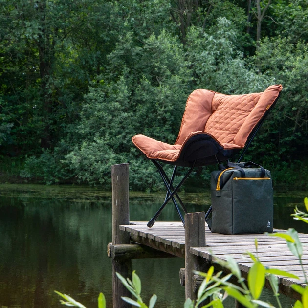 Кресло раскладное Bo-Camp Himrod 68х42 см сталь Polyester 600D Clay - Фото 7 Кресло раскладное Bo-Camp Himrod 68х42 см сталь Polyester 600D Clay - изображение 7
