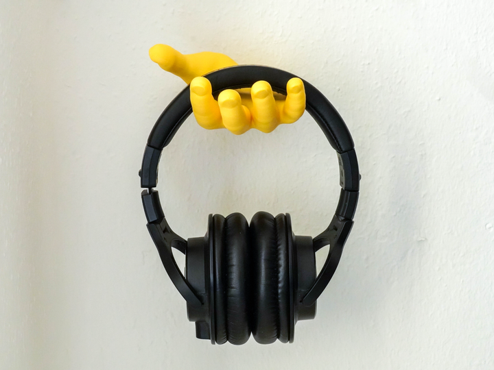 Настінний тримач для навушників Рука - Фото 2 Настінний тримач для навушників Рука - изображение 2