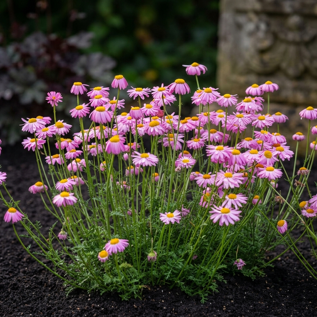 Семена Танацетум ярко-красный 'Robinson Rosa', Tanacetum coccineum 10 шт/уп - изображение 2