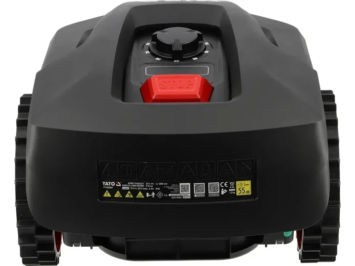 Газонокосарка-робот акумуляторна YATO YT-852091 (+ зарядна станція) - Фото 4 Газонокосарка-робот акумуляторна YATO YT-852091 (+ зарядна станція) - зображення 4