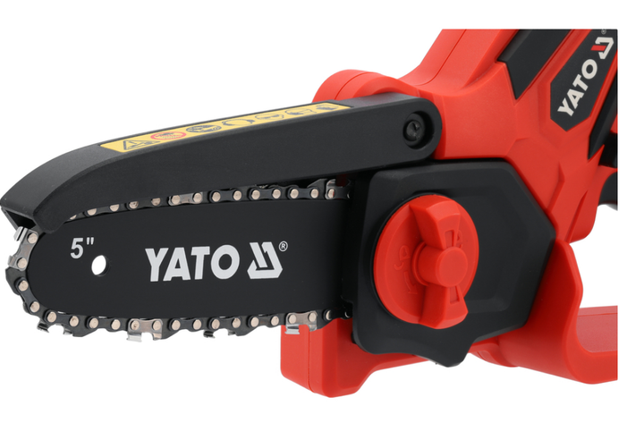 Пила цепная аккумуляторная YATO YT-828114 (без АКБ и ЗУ) - изображение 6