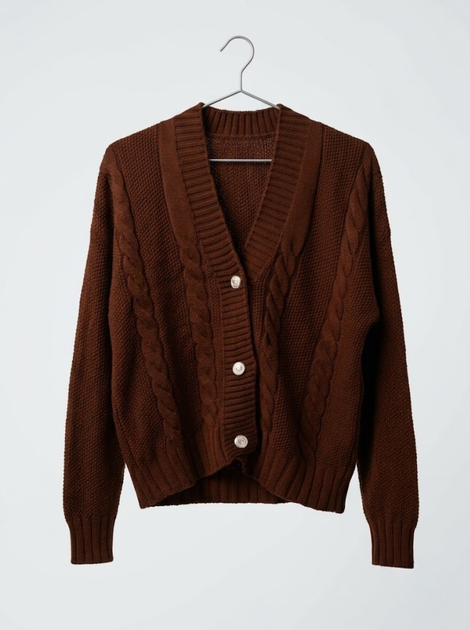 Кофта женская OneSize Коричневый PORTAKAL (741299-OneSize) - изображение 2