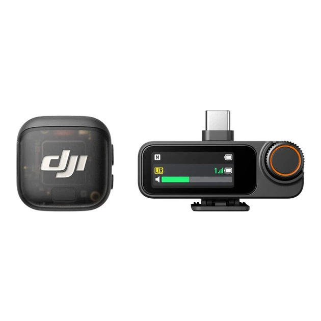 Микрофон DJI Mic 3 (1 TX + 1 RX) (CP.RN.00000479.01) - Фото 2 Микрофон DJI Mic 3 (1 TX + 1 RX) (CP.RN.00000479.01) - изображение 2