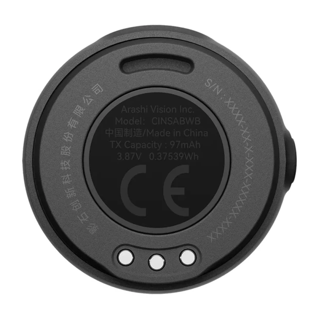Zestaw mikrofonów Insta360 Mic Air 1TX+1RX bezprzewodowy (6977644763414) - obraz 3