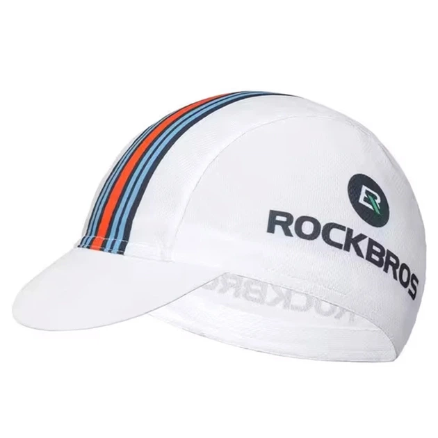 Велосипедная кепка Rockbros с козырьком White (MZ10022) - Фото 1 Велосипедная кепка Rockbros с козырьком White (MZ10022) - изображение 1